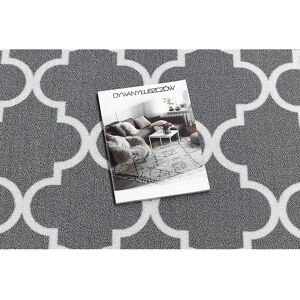 Dywany Łuszczów Grey Runner - Anti-slip Rug 133x790 cm Dywany Łuszczów Grey Runner - Anti-slip Rug 133x790 cm