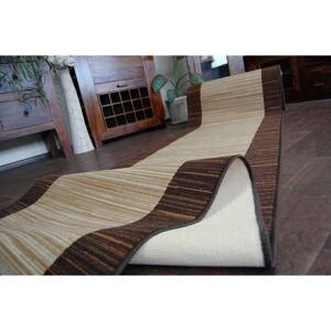 Alfombra de pasillo marrón antideslizante de RugsX - 110x900 cm Alfombra de pasillo marrón antideslizante de RugsX - 110x900 cm
