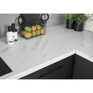 BALCULINA Yorki - Schwarzer Eckunterschrank, 111x91x60 cm BALCULINA Yorki - Schwarzer Eckunterschrank, 111x91x60 cm