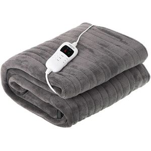 Camry CR 7434 Coperta Elettrica - 7 Livelli, 160x180cm, Grigia Camry CR 7434 Coperta Elettrica - 7 Livelli, 160x180cm, Grigia