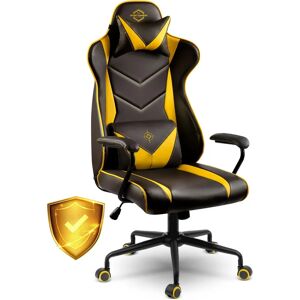 Chaise Gaming Viking Choice Blitzcrank - Bureau ergonomique noir jaune Chaise Gaming Viking Choice Blitzcrank - Bureau ergonomique noir jaune