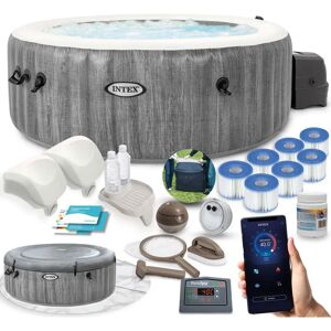 Intex - 196x71 6-osobowy - Hydromasaż - Basen spa Intex - 196x71 6-osobowy - Hydromasaż - Basen spa