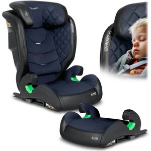 Nukido Louis Lasten turvaistuin - Musta & tummansininen - ISOFIX - Turva & Mukavuus Nukido Louis Lasten turvaistuin - Musta & tummansininen - ISOFIX - Turva & Mukavuus