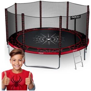 Neo-Sport - 374 cm - 12 ft - Filet de sécurité extérieur - Trampoline - Publicité Neo-Sport - 374 cm - 12 ft - Filet de sécurité extérieur - Trampoline - Publicité