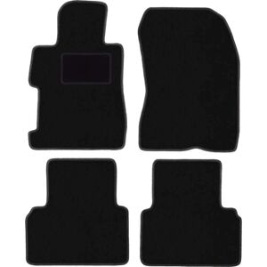 WLG-CARLUX - Civic VIII 4D - Musta - Velour-matot WLG-CARLUX - Civic VIII 4D - Musta - Velour-matot