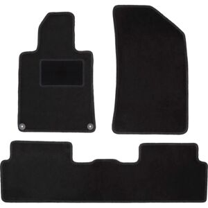 WLG-CARLUX - Peugeot 508 I - Musta sametti - Auton matot WLG-CARLUX - Peugeot 508 I - Musta sametti - Auton matot