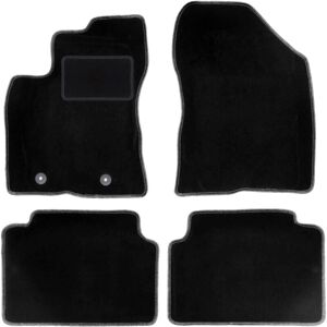 WLG-CARLUX - Toyota Avensis III T27 - Musta - Sametti - Lattiamatot WLG-CARLUX - Toyota Avensis III T27 - Musta - Sametti - Lattiamatot