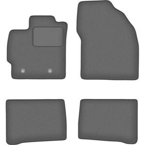 WLG-CARLUX GRAFIET grafiitti - 4-osainen - Lattiamatot WLG-CARLUX GRAFIET grafiitti - 4-osainen - Lattiamatot