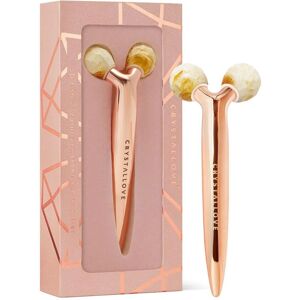 Crystallove Milky Amber 3D Lift & Sculpt Facial Roller - Strumento per massaggi facciali Crystallove Milky Amber 3D Lift & Sculpt Facial Roller - Strumento per massaggi facciali