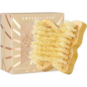 Crystallove Bamboo Butterfly Agave Body Brush - Body Care Crystallove Bamboo Butterfly Agave Body Brush - Body Care