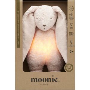 Moonie Organic Cotton Bunny Night Light - Sleep Aid & Soothing Sounds Moonie Organic Cotton Bunny Night Light - Sleep Aid & Soothing Sounds