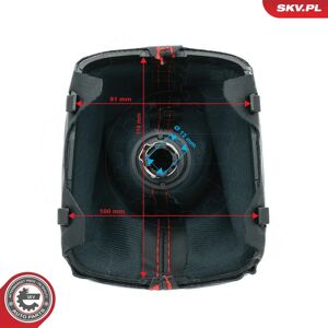 ESEN SKV 63SKV411 De cuero Perilla de cambio de 5 velocidades para Audi A3 - Gear Shift Knob ESEN SKV 63SKV411 De cuero Perilla de cambio de 5 velocidades para Audi A3 - Gear Shift Knob