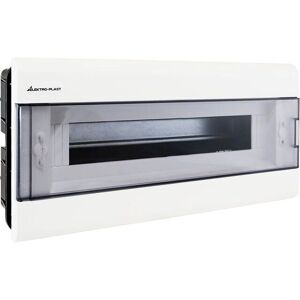 Electro-Plast SRP-18 2.4 Cuadro eléctrico - 18 módulos, blanco, puerta transparente Electro-Plast SRP-18 2.4 Cuadro eléctrico - 18 módulos, blanco, puerta transparente