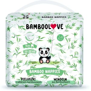 Couches en fibre de bambou BAMBOOLOVE Taille M - Publicité Couches en fibre de bambou BAMBOOLOVE Taille M - Publicité