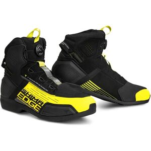 SHIMA Edge Waterproof Motorcycle Shoes - Black Yellow - Unisex SHIMA Edge Waterproof Motorcycle Shoes - Black Yellow - Unisex