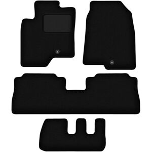 Chevrolet Captiva - negro terciopelo - 7 plazas - Alfombrillas Chevrolet Captiva - negro terciopelo - 7 plazas - Alfombrillas