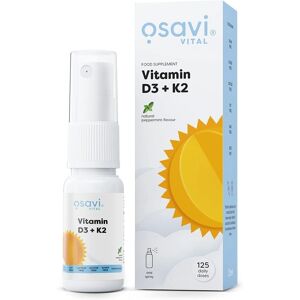 Osavi Vitamin D3 + K2 Oral Spray - Peppermint - 25 ml Osavi Vitamin D3 + K2 Oral Spray - Peppermint - 25 ml