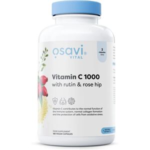 Osavi Vitamin C1000 with Rutin & Rose Hip - Vegan Capsules Osavi Vitamin C1000 with Rutin & Rose Hip - Vegan Capsules