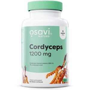 Osavi Cordyceps 1200mg Vegan Capsules - Support Energy & Vitality Osavi Cordyceps 1200mg Vegan Capsules - Support Energy & Vitality