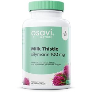 Osavi Milk Thistle Silymarin 100mg Vegan Capsules - Liver Support Osavi Milk Thistle Silymarin 100mg Vegan Capsules - Liver Support