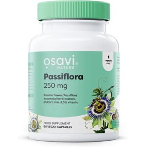 Osavi Passiflora 250mg Capsules - Relax & Calm Osavi Passiflora 250mg Capsules - Relax & Calm