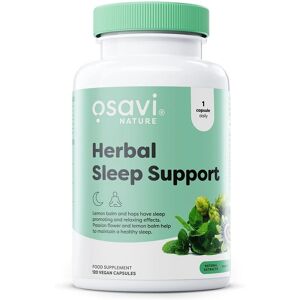 Osavi Herbal Sleep Support - Passion Flower, Lemon Balm, Hops - Vegan Capsules - Sleep Aid Osavi Herbal Sleep Support - Passion Flower, Lemon Balm, Hops - Vegan Capsules - Sleep Aid