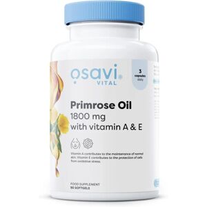 Nattljusolja med Vitamin A & E - Hudstöd - 90 Softgels Nattljusolja med Vitamin A & E - Hudstöd - 90 Softgels