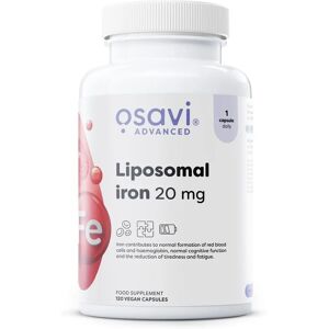 Osavi Liposomal Iron - 20mg Vegan Capsules - Supports Energy & Well-being Osavi Liposomal Iron - 20mg Vegan Capsules - Supports Energy & Well-being