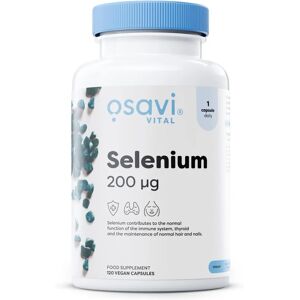 Osavi Selenium - Vegan 200mcg Capsules - Dietary Supplement Osavi Selenium - Vegan 200mcg Capsules - Dietary Supplement