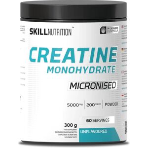 Skill Nutrition Micronized Creatine Monohydrate - Unflavored - 300g - Supplements Skill Nutrition Micronized Creatine Monohydrate - Unflavored - 300g - Supplements