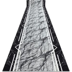 RugsX Marble Grey Runner Anti-slip 90x220cm RugsX Marble Grey Runner Anti-slip 90x220cm