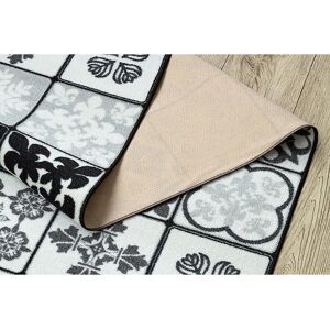 RugsX Grey / Black Anti-slip Runner 133x820 cm - Rug RugsX Grey / Black Anti-slip Runner 133x820 cm - Rug