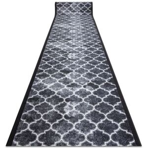 RugsX Cloverd Runner Anti-slip Grey 100x190cm RugsX Cloverd Runner Anti-slip Grey 100x190cm