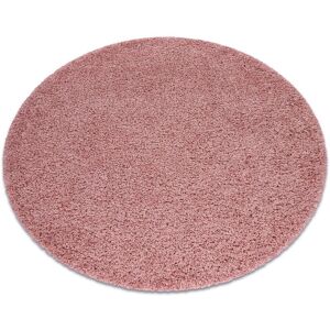 RugsX SOFFI Carpet Blush Pink Circle 100cm - Carpet RugsX SOFFI Carpet Blush Pink Circle 100cm - Carpet