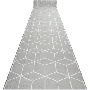 RugsX Grey Anti-slip Hallway Runner - Carpet 110x150 cm RugsX Grey Anti-slip Hallway Runner - Carpet 110x150 cm