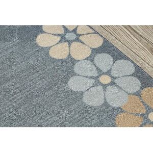 RugsX Margaretka Grey Anti-slip Runner - 57x350 cm RugsX Margaretka Grey Anti-slip Runner - 57x350 cm