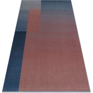 Dywany Łuszczów Wool Carpet NAIN Geometric Red Blue 200x300cm Dywany Łuszczów Wool Carpet NAIN Geometric Red Blue 200x300cm
