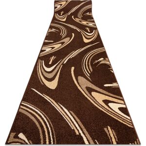 RugsX Brown Runner - Heat-Set Fryz Carpet - 70x170cm - Rug RugsX Brown Runner - Heat-Set Fryz Carpet - 70x170cm - Rug