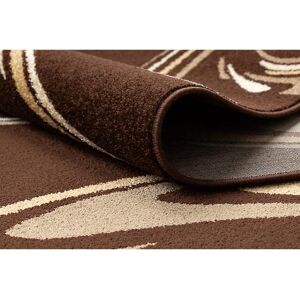 RugsX Fryz Runner - 100x1000 cm - Marron - Tapis Durable - Publicité RugsX Fryz Runner - 100x1000 cm - Marron - Tapis Durable - Publicité