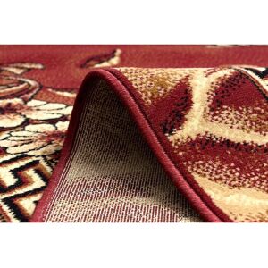 Dywany Łuszczów Runner BCF TRIO maroon - Rug Dywany Łuszczów Runner BCF TRIO maroon - Rug