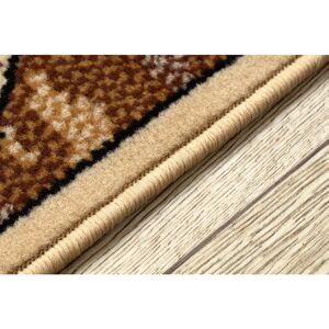 Rugsx Baryton Beige Carpet Runner - 100x250cm Rugsx Baryton Beige Carpet Runner - 100x250cm
