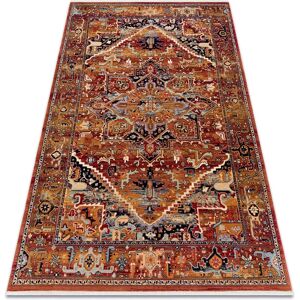 KESHAN Wool Carpet - Vintage Burgundy 200x290 cm KESHAN Wool Carpet - Vintage Burgundy 200x290 cm