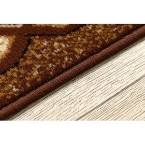 RugsX KRZYŚ Tapis Marron 80x960 cm - Tapis de couloir - Publicité RugsX KRZYŚ Tapis Marron 80x960 cm - Tapis de couloir - Publicité