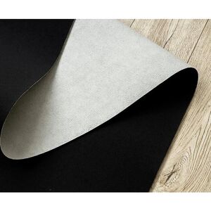 RugsX Rumba Anti-slip Single Colour Black Runner 60cm x 440cm RugsX Rumba Anti-slip Single Colour Black Runner 60cm x 440cm