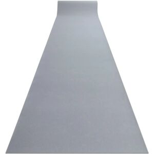 RUGSX RUMBA Grey Single-Color Anti-Slip Runner 70x160cm RUGSX RUMBA Grey Single-Color Anti-Slip Runner 70x160cm