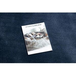 Craft Blue 60x115cm Washable Carpet - Carved, Soft, Polypropylene Craft Blue 60x115cm Washable Carpet - Carved, Soft, Polypropylene