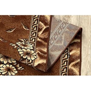 RugsX Runner BCF TRIO brown - Runner Rug RugsX Runner BCF TRIO brown - Runner Rug