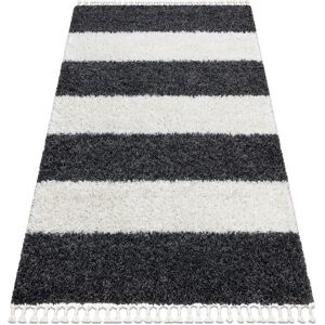 Dywany Łuszczów UNION 4079 Grey / Cream Moroccan Shaggy Carpet - Carpet Dywany Łuszczów UNION 4079 Grey / Cream Moroccan Shaggy Carpet - Carpet