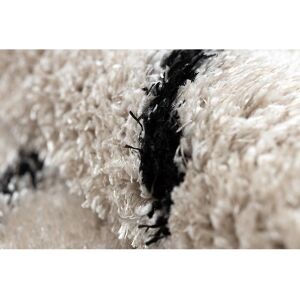 Łuszczów Fluffy Carpet - shaggy, cream / anthracite - Carpet Łuszczów Fluffy Carpet - shaggy, cream / anthracite - Carpet