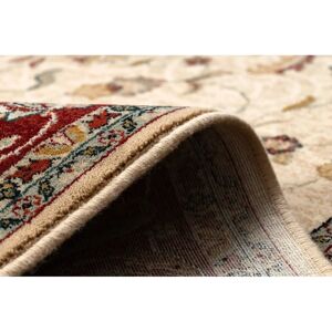 Tapis en Laine Omega Aries - Fleurs Rouge Rubis Clair - 200x300cm Tapis en Laine Omega Aries - Fleurs Rouge Rubis Clair - 200x300cm
